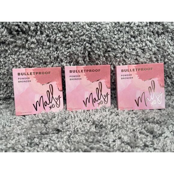 Lot of 3 Mally Bulletproof Powder Bronzer Medium Matte Finish 3161 0.38 Oz New - Picture 1 of 11